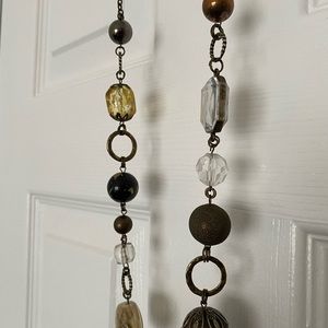 Vintage Chunky Bead, Bobble, and Stone Necklace